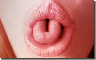 舌や唾液・出っ歯も飛び出すお口周りのエロ画像 ②